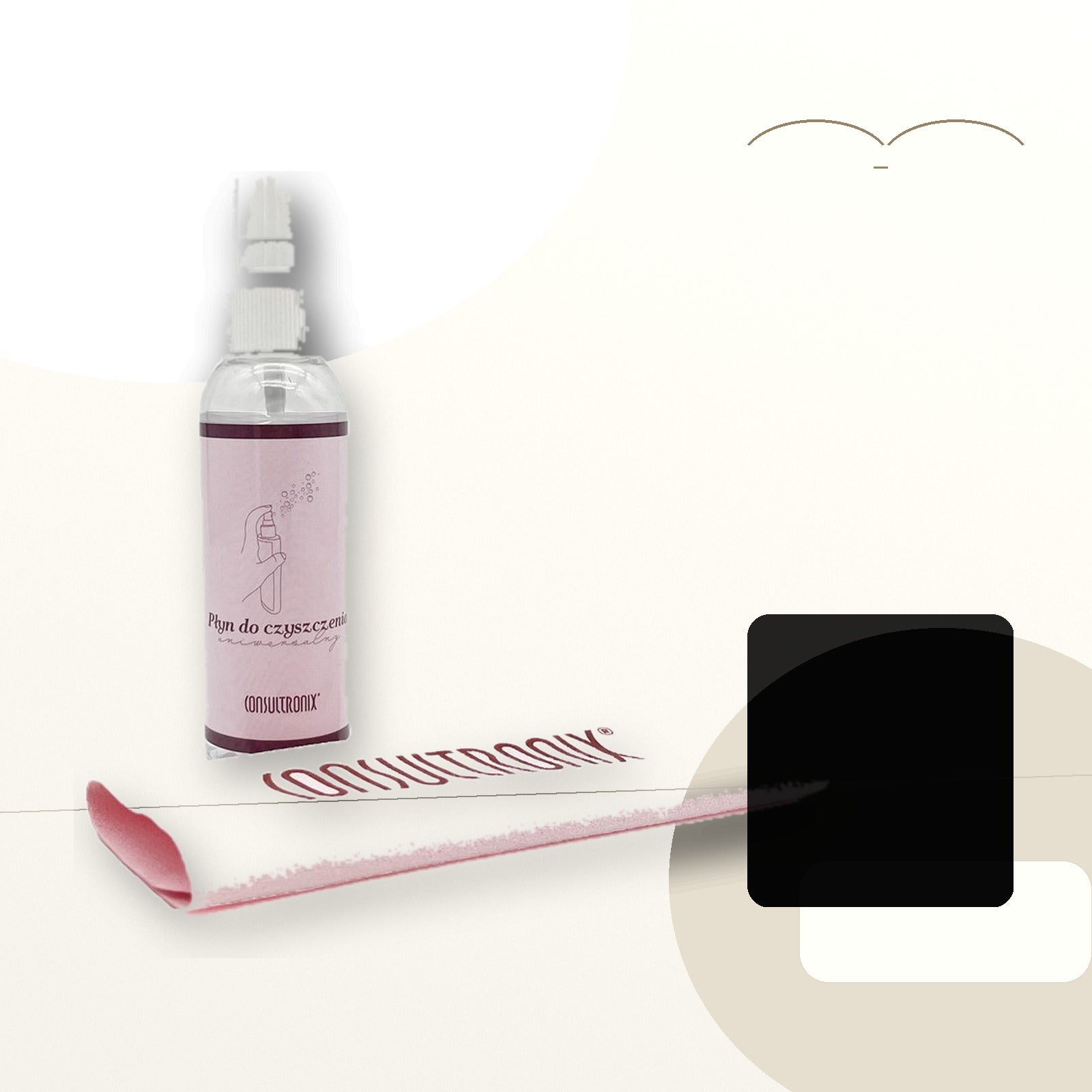 Custom Lens Cleaning Kit - Spray with Retail Box