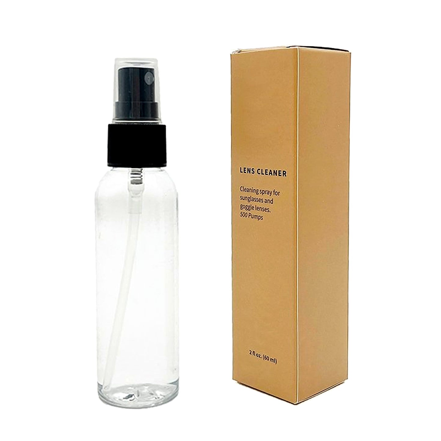 Custom Lens Cleaning Kit - Spray with Retail Box
