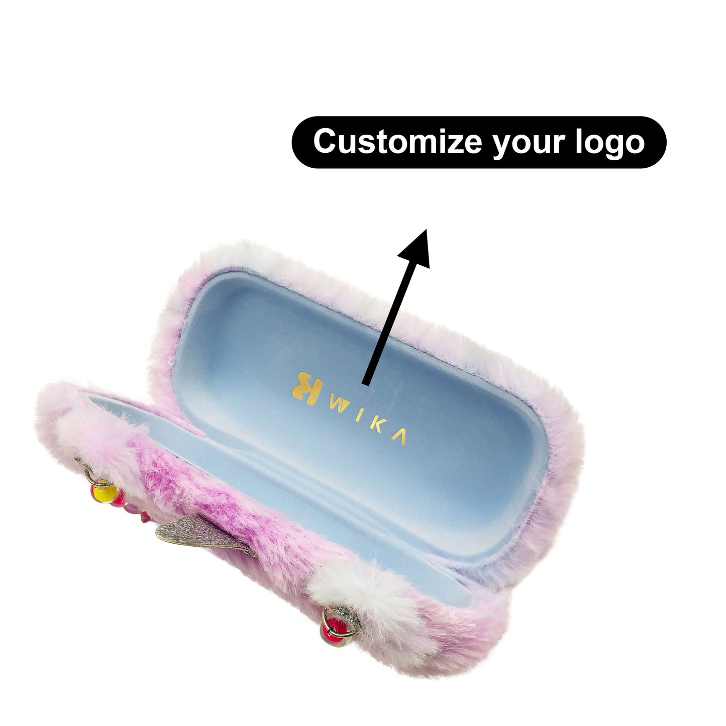 Candy Unicorn Kids Sunglasses Case — material detail