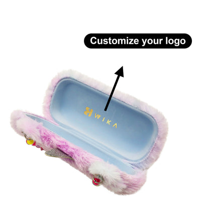 Candy Unicorn Kids Sunglasses Case — material detail