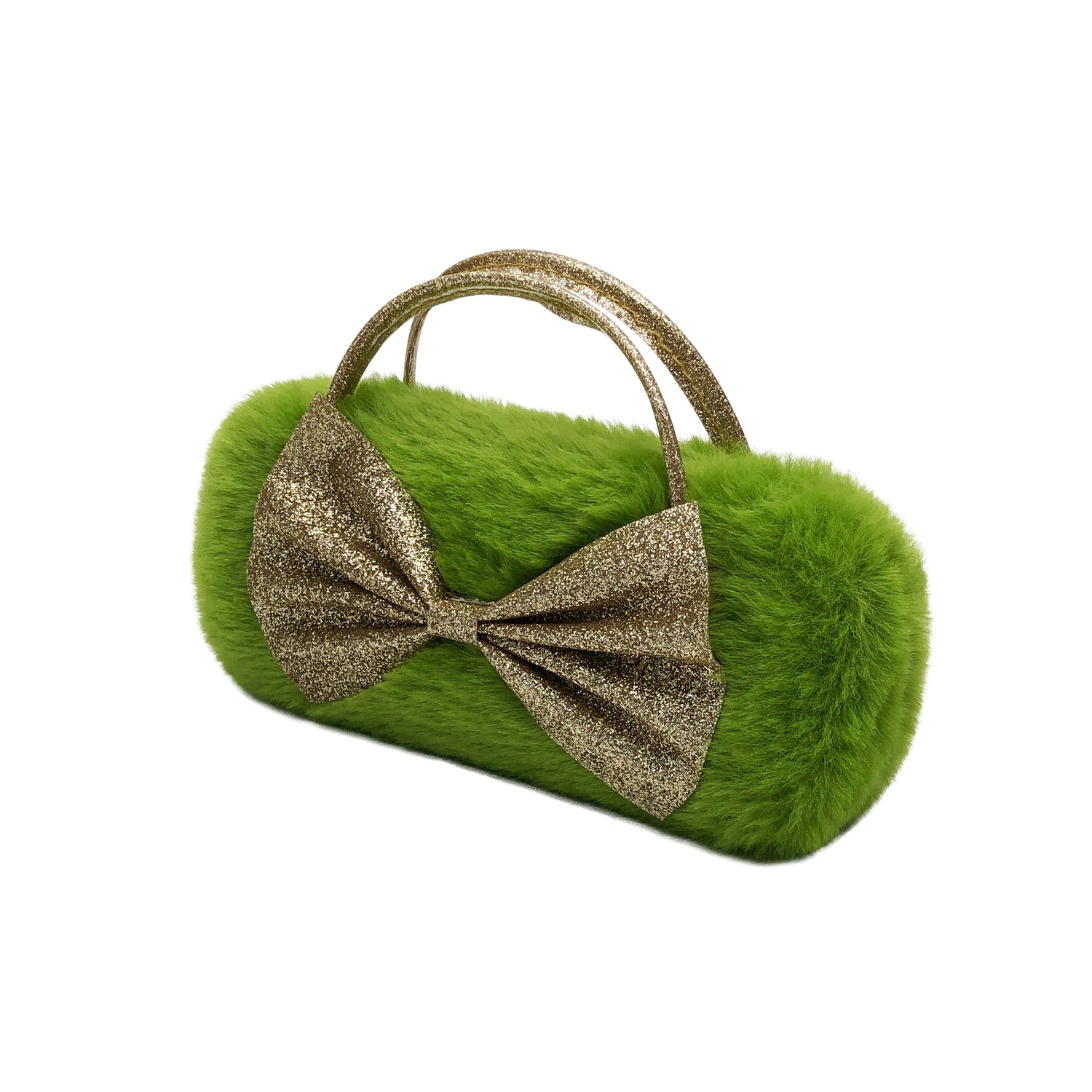 Green Bow Kids Sunglasses Case — alternate view