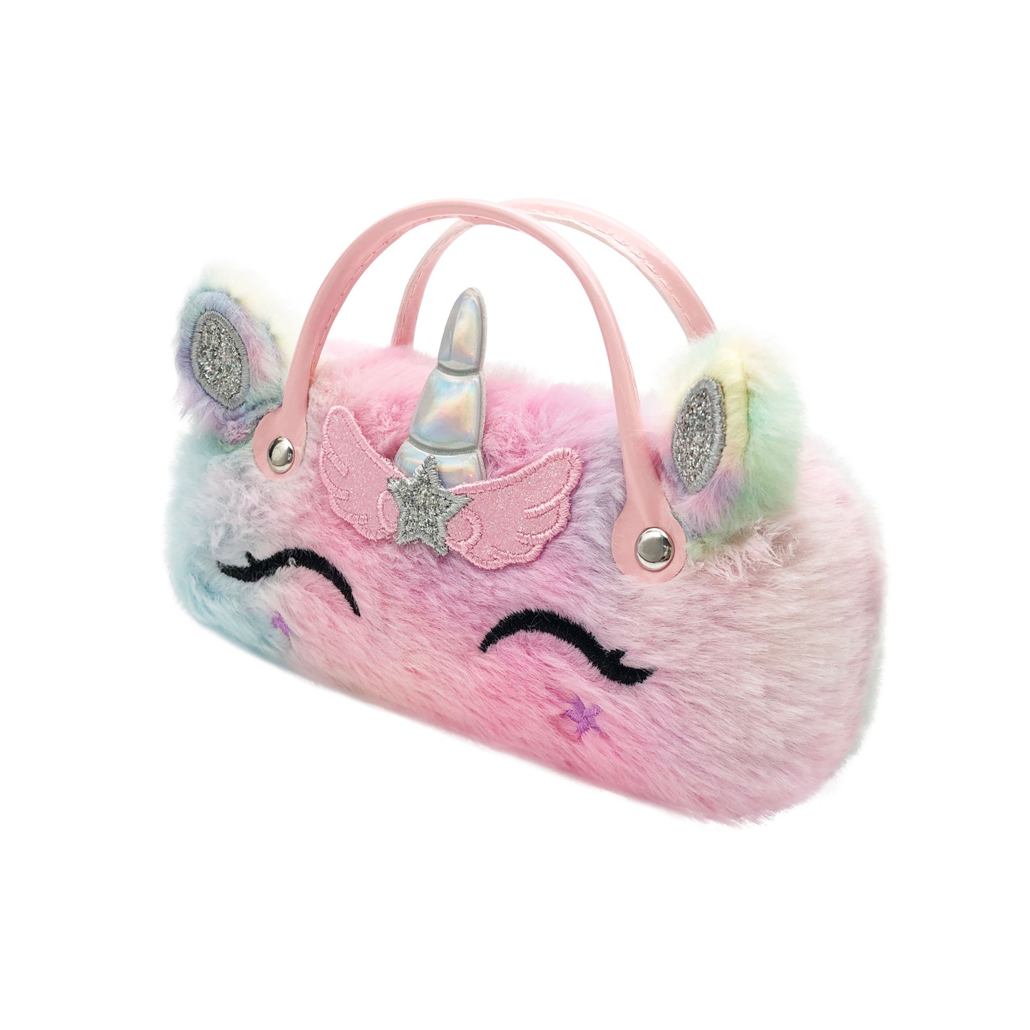 Colorful Unicorn Kids Sunglasses Case — alternate view