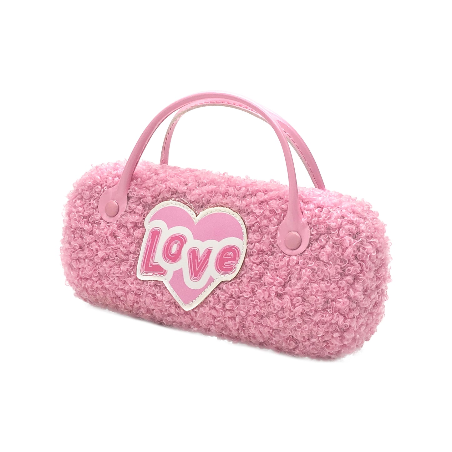 Pink Love Kids Sunglasses Case — alternate view
