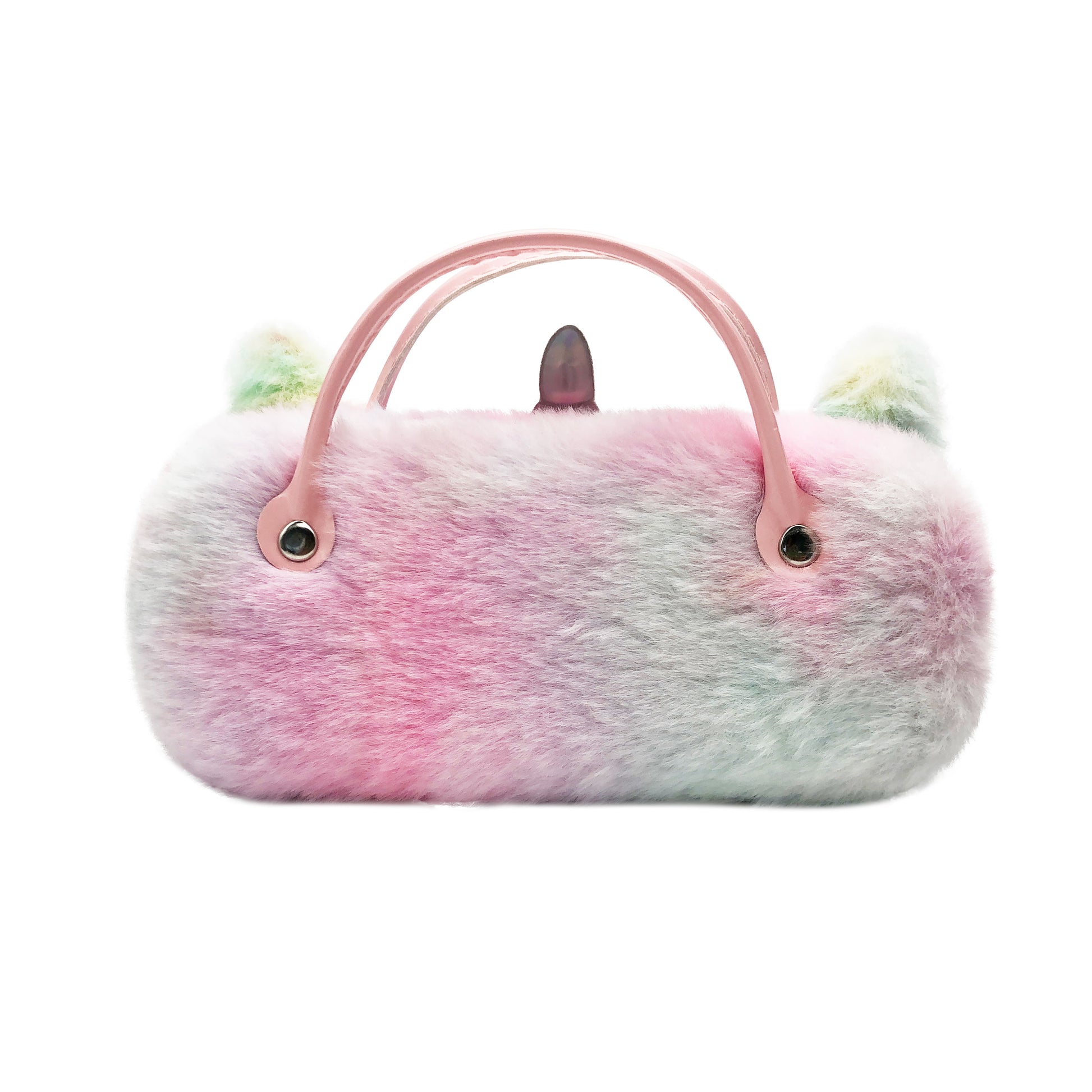 Colorful Unicorn Kids Sunglasses Case — detail view
